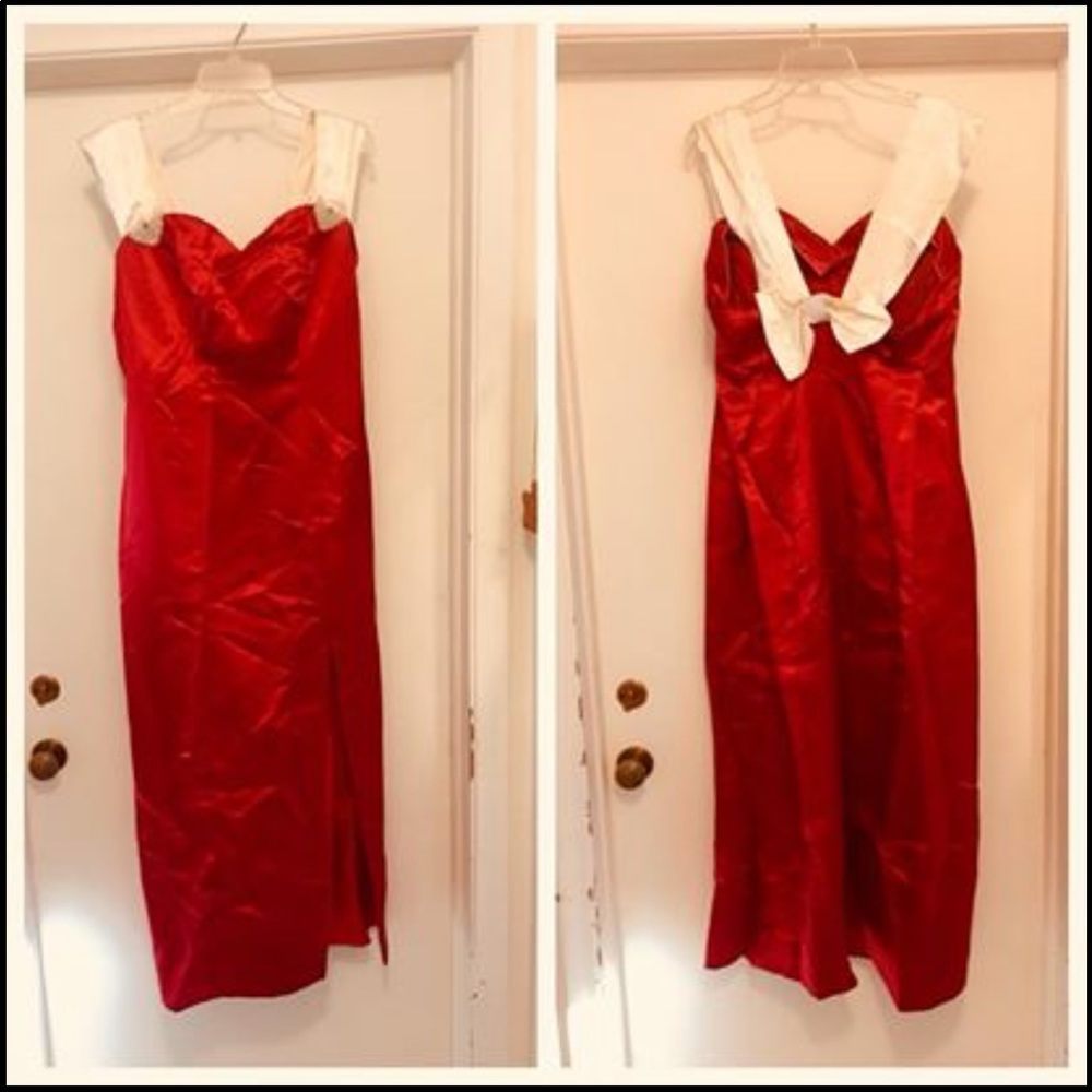 Ruby Red New Years Eve Dress